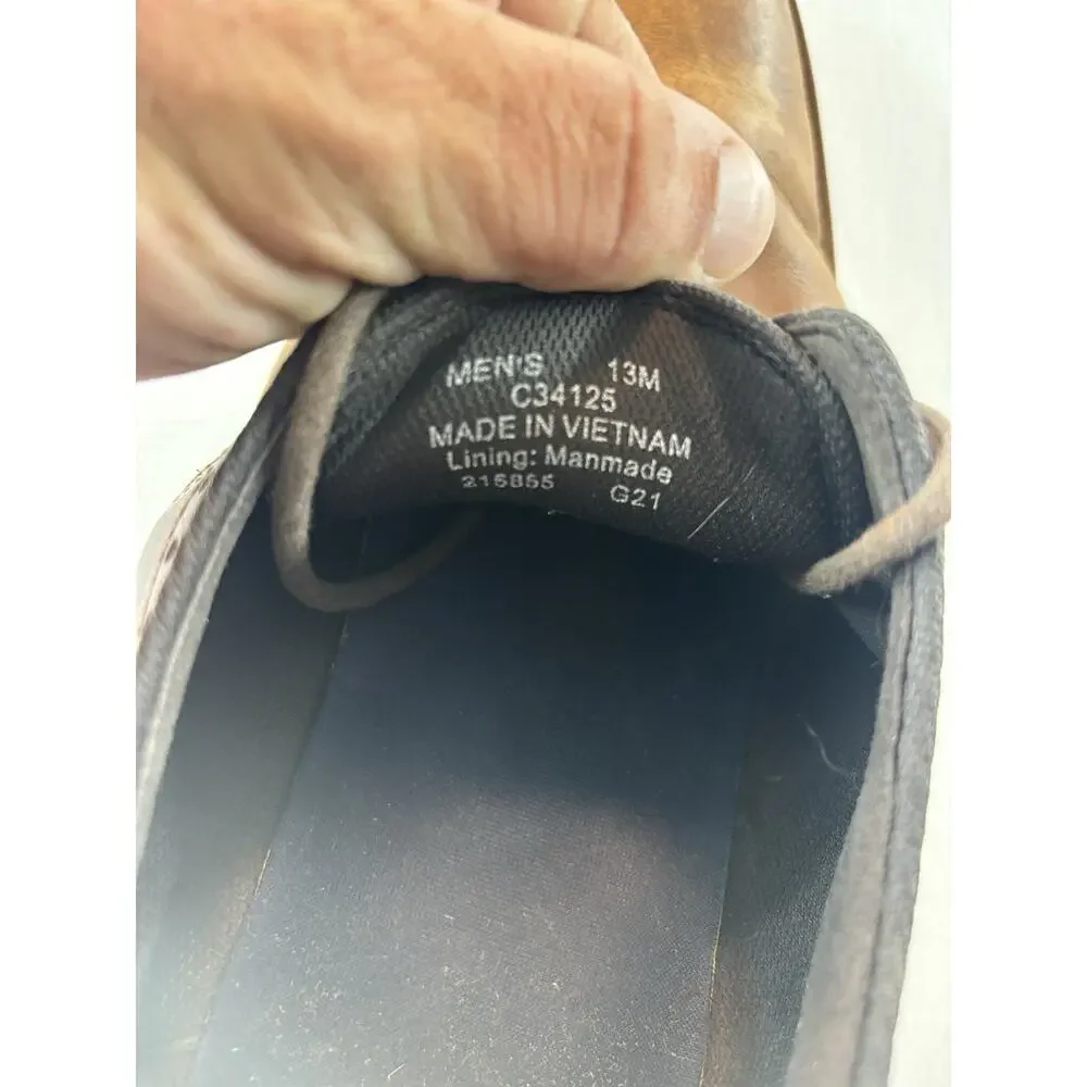 Cole Haan Men's Plain Toe Oxford Dress Shoes Size 13 Leather Brown C34125‎ Comfy